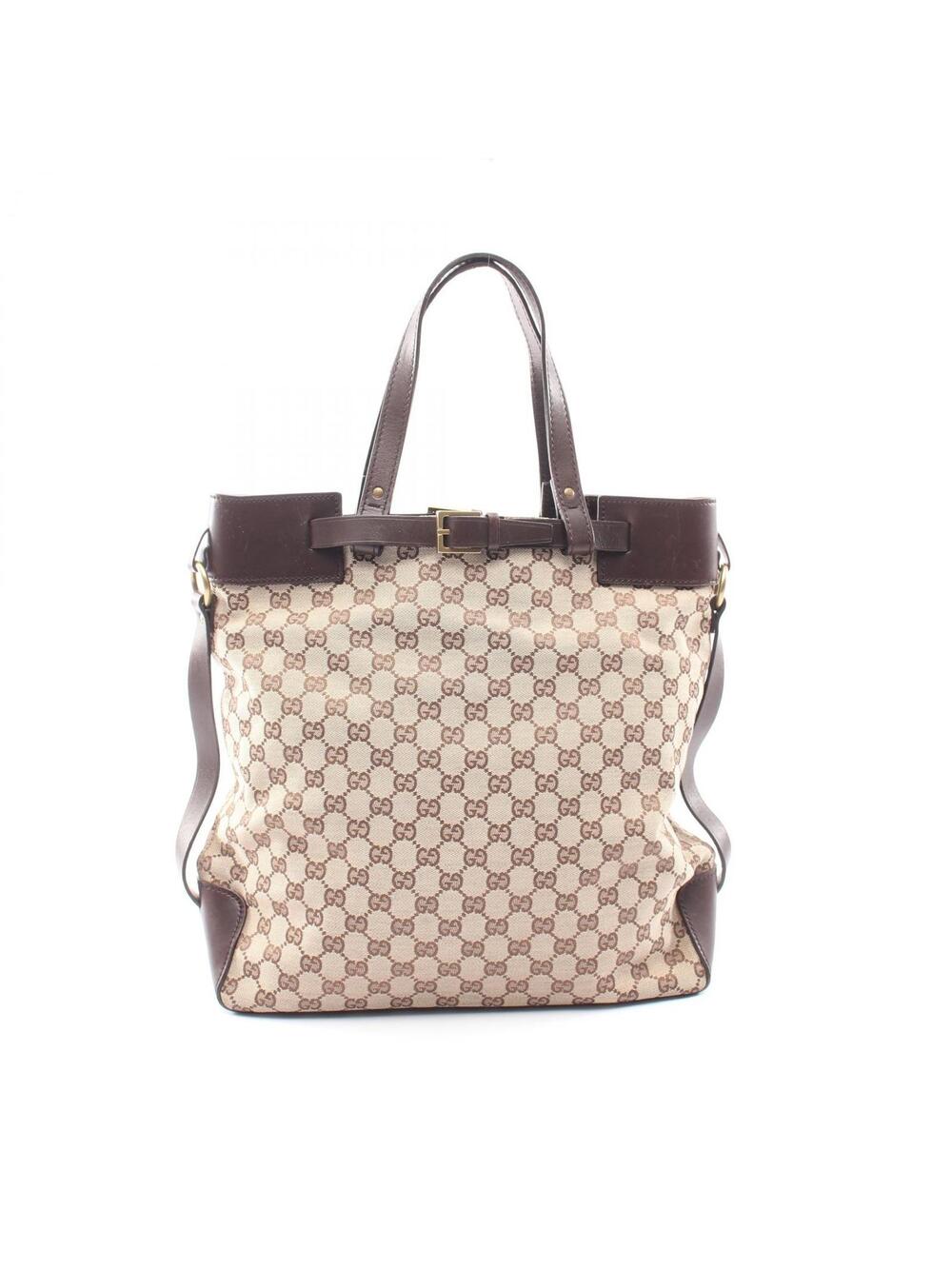 Gucci Gg Canvas Shoulder Tote Bag #272107G68B